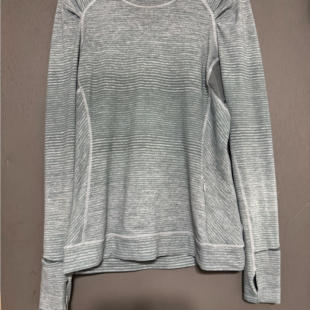 Lululemon Women's Green Striped Tops